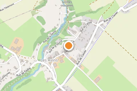 Plan : Rue du Ctre 36, 4560 Clavier, Belgique